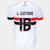 Camisa São Paulo I 24/25 Luiz Gustavo 16 - Torcedor New Balance Masculina Branco, Vermelho