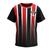 Camisa São Paulo Infantil Juvenil Romper Oficial Licenciada Preto