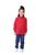 Camisa Social infantil e Juvenil manga longa para meninos. Vermelho