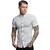 Camisa Social Manga curta Masculina Slim Fit Branco