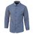 Camisa Social Ml masculina OG Cinza