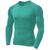 Camisa Térmica Manga Longa Segunda Pele Proteção Solar UV Fator 50 + Unissex Masculino e Feminino Verde jade