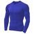 Camisa Térmica Manga Longa Segunda Pele Proteção Solar UV Fator 50 + Unissex Masculino e Feminino Azul royal