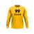 Camisa Térmica Proteção Solar Uv Camiseta Segunda Pele Uv35 Amarelo