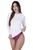 Camisa Térmica Segunda Pele Blusa Proteção Solar UV 50+ Academia Feminina Branco