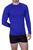 Camisa Térmica Segunda Pele Blusa Proteção Solar UV 50+ Academia Masculina Azul royal