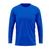 Camisa térmica segunda pele proteção uv50 dry slim laycra unissex masculino feminino infantil juvenil Azul bic