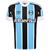 Camisa Umbro Masculina Grêmio Oficial I 2021 Classic S/Nº Azul, Branco