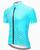 Camisa UV para ciclistas Plus size Azul