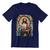 Camisa Vitral de Jesus Azul