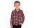 Camisa xadrez flanelada infantil-festa junina-luxo 10 / 16 Tons de vermelho