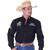 Camisao Country Radade Masculina Bordada Barretos Texas Preto