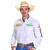 Camisão Country Radade Masculina Bordada Texana Peao Branco