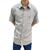 Camisas manga curta algodão macio masculina polo england Xadrez off, White