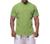 Camisas Masculinas Viscose Estampada P ao G4 Verde oliva