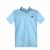 Camisas Polo Plus Size Masculina Algodão Xg Xgg Xxg Oferta Azul claro