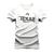 Camiseta 100% Algodão Estampada Unissex Shirt Texas Country Branco