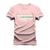 Camiseta 100% Algodão Estampada Unissex Shirt The State Of Texas Rosa
