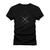 Camiseta 100% Algodão Estampada Unissex Shirt V.C.Y Preto