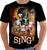 Camiseta 10494 Sing 2 Filme 2022 Preto