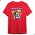 Camiseta Academia Camisa Algodão Meme Tenho Medo De Agulha Vermelho
