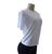 Camiseta academia feminina com manga curta dry fit pp ao gg Branco