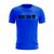 Camiseta Academia Shap Life Caveira Treino Muay Thai Azul