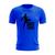 Camiseta Academia Shap Life Treino Muay Thai Artes Marciais Azul