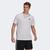 Camiseta Adidas D2M Plain Masculina Branco, Preto