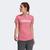 Camiseta Adidas Essentials Linear Feminina Rosa claro