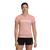 Camiseta Adidas Estampa Logo Slim Feminina Rosa, Branco