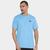 Camiseta Adidas Training Essentials Base Masculina Azul, Preto