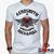 Camiseta Aerosmith 100% Algodão Rock & Roll Geeko Branco gola v