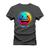 Camiseta Agodão T-Shirt Unissex Premium Macia Estampada Smile Nectar Grafite