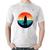 Camiseta Algodão Astronomia Vintage Sunset - Foca na Moda Branco