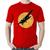 Camiseta Algodão Avião Bimotor - Foca na Moda Vermelho
