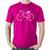 Camiseta Algodão Bicicleta Traços - Foca na Moda Rosa