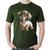 Camiseta Algodão Cachorro Dachshund - Foca na Moda Musgo