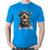 Camiseta Algodão Cachorro Rottweiler - Foca na Moda Azul