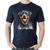 Camiseta Algodão Cachorro Rottweiler - Foca na Moda Marinho