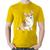 Camiseta Algodão Cachorro Welsh Corgi Pembroke - Foca na Moda Amarelo