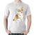 Camiseta Algodão Cachorro Welsh Corgi Pembroke - Foca na Moda Branco