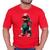 Camiseta Algodão Camisa Unissex Super Mario Bross Filme Jogo Vermelho