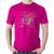 Camiseta Algodão Cérebro Analítico e Criativo - Foca na Moda Rosa