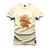 Camiseta Algodão Confortável Premium Blessed Urso Pérola