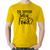 Camiseta Algodão Did Someone Say Food - Foca na Moda Amarelo