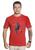 Camiseta Algodão Estampa Astronalta T-shirt Vermelho