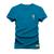 Camiseta Algodão Estampada Premium T-Shirt Number Peito NS Azul