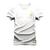 Camiseta Algodão Estampada Premium T-Shirt Number Peito NS Branco