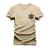 Camiseta Algodão Estampada Unissex T-Shirt Confortável Sherife Bege